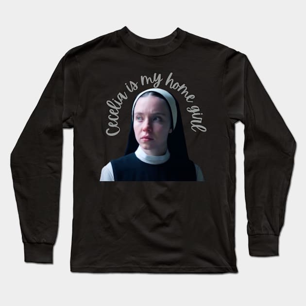 Cecelia is my homegirl Long Sleeve T-Shirt by Hellbender Creations